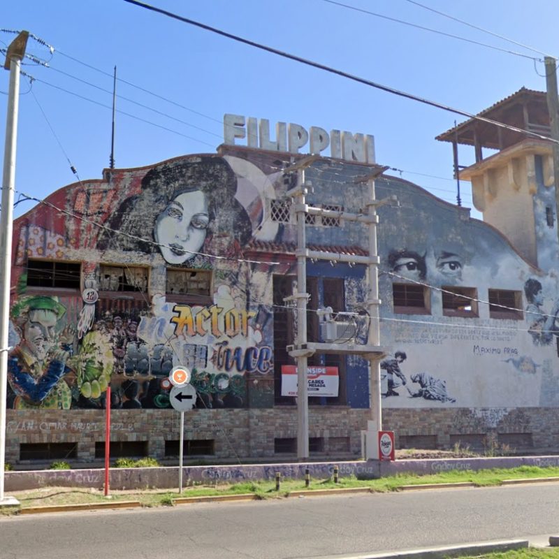 Frente bodega filippini demolicion da fre