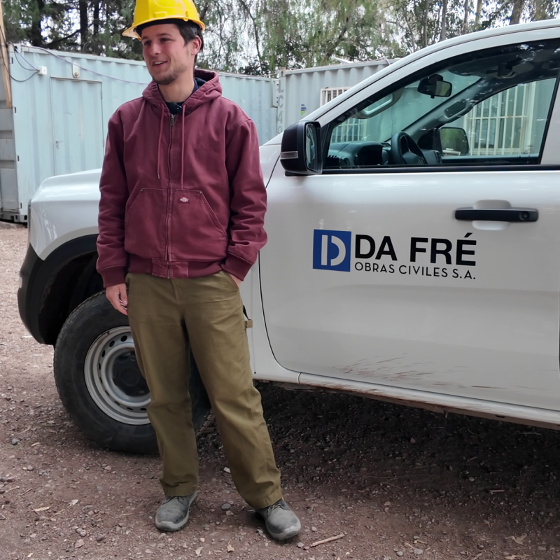 noah wetzel pasante de ingenieria en da fre obras civiles