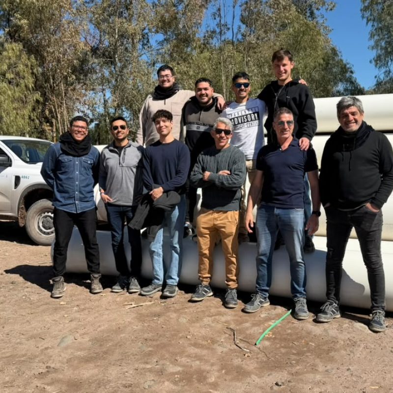 practicas profesionales de ingeniería de Noah Wetzel Da Fré Obras Civiles